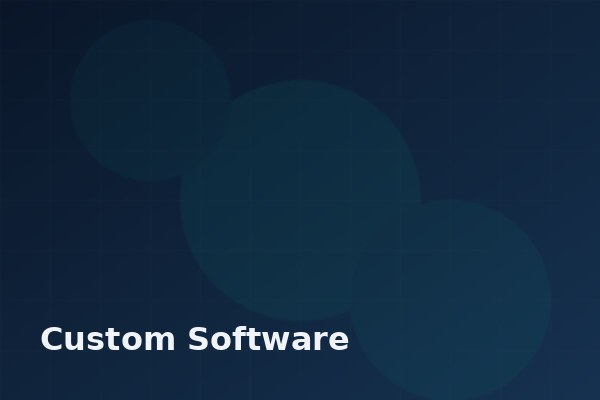 Custom Software Development